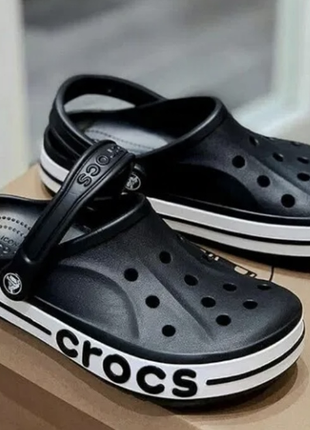 Сабо мужские крокс crocs bayaband черные