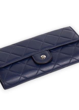 Жіночий гаманець шкіряний eminsa 2096-12-19 синій