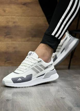 Adidas street line all white