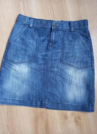 Юбка джинсовая