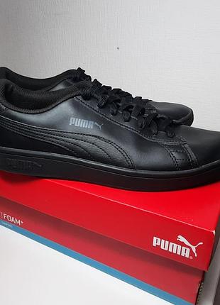 Кеды кожаные puma smash