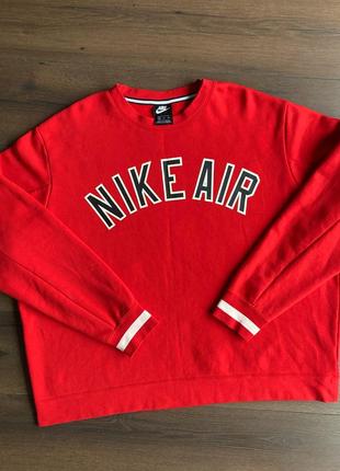 Толстовка nike air fleece crew