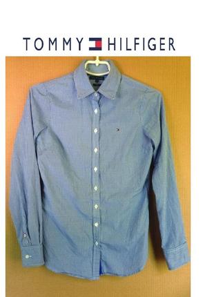 Скидка🔥24 часа🔥женская рубашка tommy hilfiger в клетку клетчатая блузка классическая