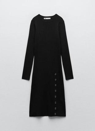 Платья в рубчик zara 2