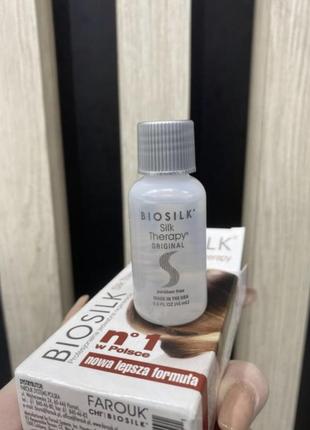 Biosilk шёлк для восстановления волос silk therapy lite шелковая терапия 15 мл жидкий шёлк для секущихся кончиков масло сыворотка для волос