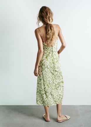 Zara легкое платье, м6 фото