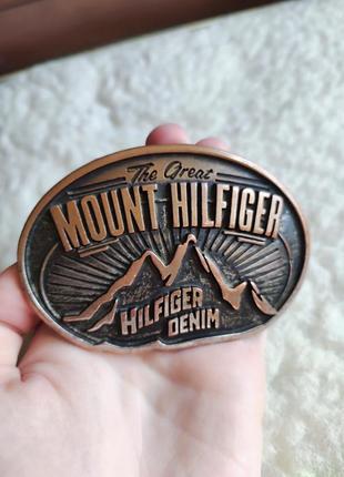 Mount hilfiger металева пряжка бляха для ременя пояса