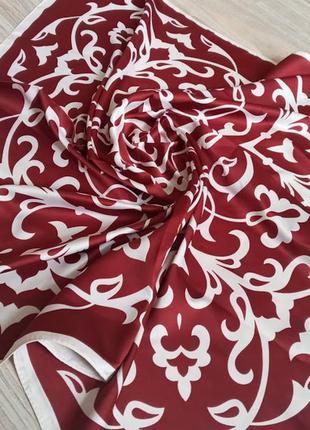 Шовкова хустка, платок, хусточка на шию, сумку, волосся, твіллі, косинка, у кольорах