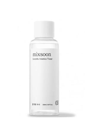 Заспокійливий тонер із центелою азіатської mixsoon centella asiatica toner 150 мл