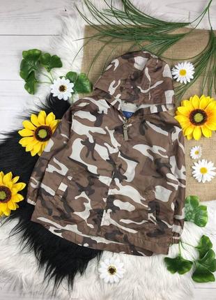 Камуфляжная ветровка на 18-24 мес