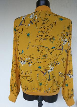 Фирменная стильная качественная летняя куртка блуза бомбер.4 фото