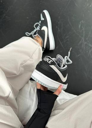 Nike sb dunk low black / grey