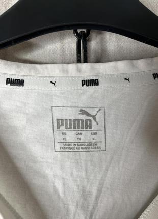 Оригинальная крутая спортивная футболка puma big logo размер хл5 фото