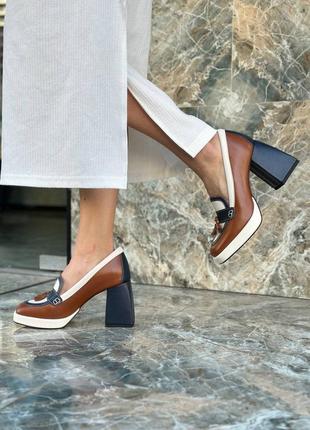 В наличии новые кожаные роскошные туфли