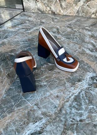 В наличии новые кожаные роскошные туфли