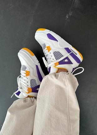 Nike air jordan retro 4 « lakers »