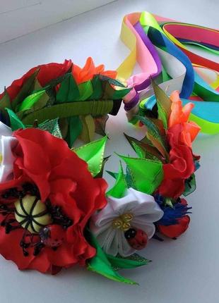 Венок в украинском стиле💙💛