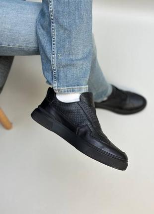 В наличии новые кожаные мужские кроссовки кеды3 фото