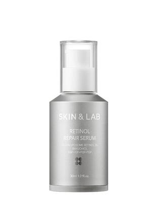 Відновлювальна сироватка skin&lab retinol repair serum 30 мл