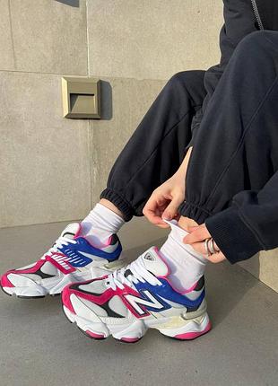 Женские молодежные разноцветные кроссовки new balance 9060 🆕 нью баланс