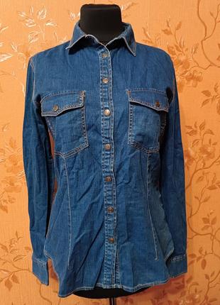 Cорочка, рубашка джинсова