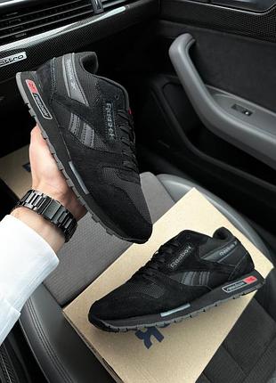 🔥чоловічі кросівки reebok classic new black ©️