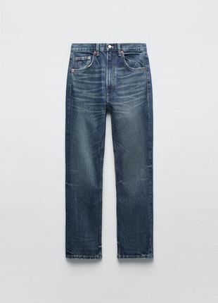 Базові прямі джинси zara
