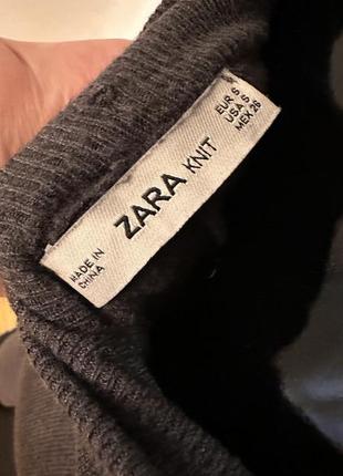 Zara серый костюм оригинал кофта штаны xs s9 фото