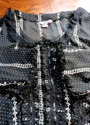 Блуза с резинкой на бедрах fucsia3 фото