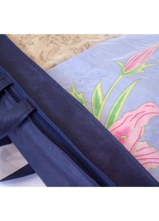 Сумка-валіза з пвх для ковдр і подушок s (синій)