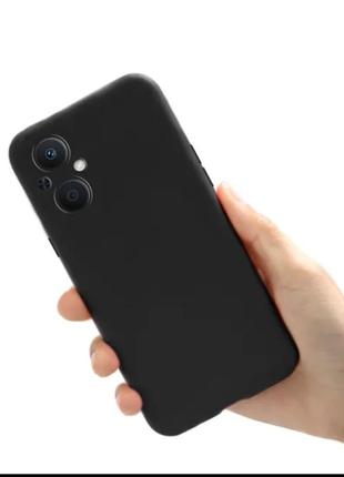 Черный чехол oppo a96 5g 8/128gb силиконовый