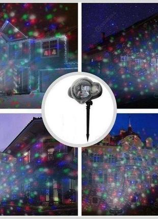 Star shower wl-809 - лазерный проектор, выводящий квадраты различных цветов2 фото
