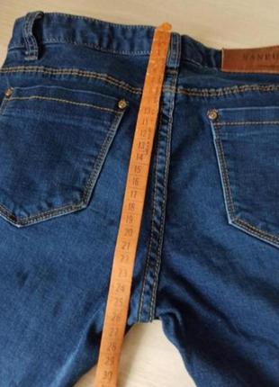 Джинсы джинсики обтягивающие скинни скинни синие6 фото