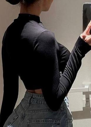 Базовый топ с рукавом🔥