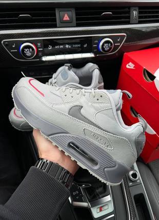 Мужские кроссовки nike air max 90 surplus grey 41-42-44-45