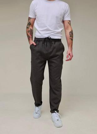 Брюки мужские базовые серые турция / штаны чоловічі базові штани сірі турречина