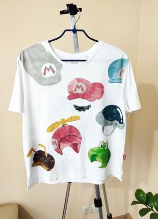 Uniqlo x utgp'17 nintendo футболка бавовняна