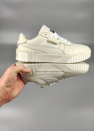 Кроссовки puma cali beige женские подростковые