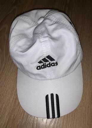 Біла кепка adidas1 фото