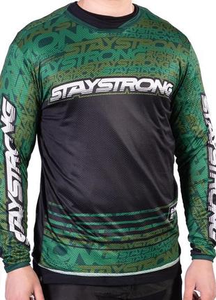 Велоджерси  stay strong long sleeve jersey (m) bmx3 фото