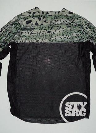 Велоджерсі stay strong long sleeve jersey (m) bmx2 фото