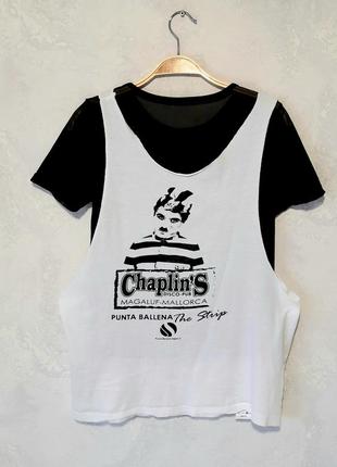 Винтажная майка chaplin's