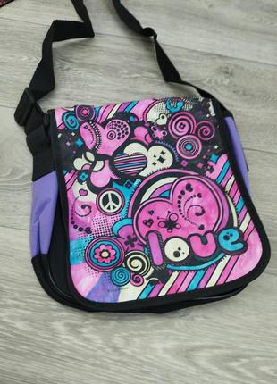 Женская сумка через плечо кроссбоди мессенджер сумка почтальонка