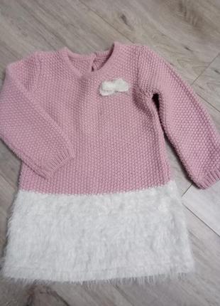 Теплое платье