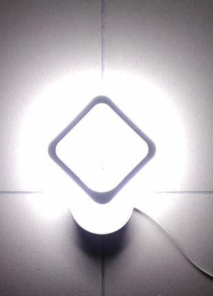 Світлодіодний світильник бра з регулюванням колірної температури — уцінка6 фото