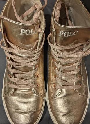 Высокие кеды polo ralph lauren