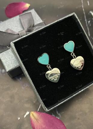 Сережки tiffany, сережки тіффані, сережки тіфані,