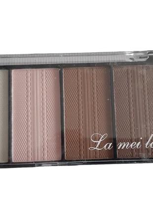 Палетка рум'яна хайлайтер бронзатор