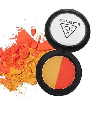 Двоколірні рум'яна 3ce duo color