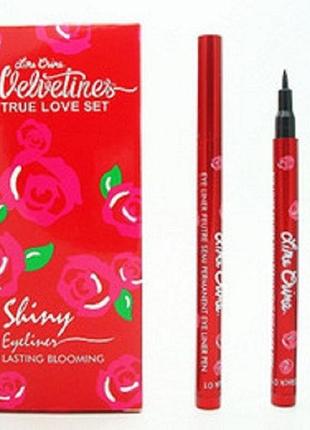 Водостойкая подводка фломастер для глаз lime crime